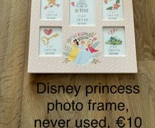 Disney princess photo frame