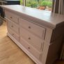 Dusty pink drawers, dresser, sideboard Image 3