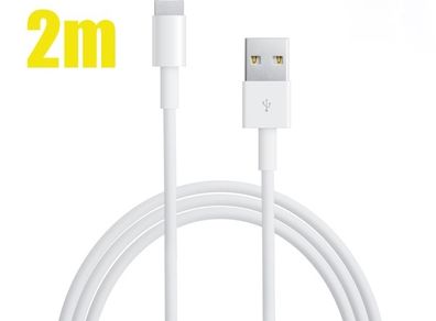 2m Long Data Sync Cable For Iphone 5 Itouch 5 Ipod Nano 7