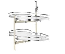Cabinet blind corner storage system