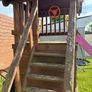 wooden treehouse play house Image 3
