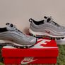 Nike Air Max 97 OG Silver Bullet (2022) Size UK-4.5/EUR-37.5 Model: 918890-001 Metallic Silver/Varsity Red-White-Black-2022 Image 7