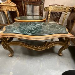Nice marble topped coffee table