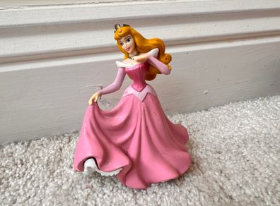 Disney Princess Figurine Aurora approx. 10 cm.  Sleeping Beauty Cake Topper Used Please see photos
