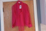 Savida  Nati Organza Blouse.  S.L - 14.   B.N.W.T