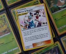 Sabrina & Brycen ! Promo ! Non-Holo ! Sun and Moon Era ! 2021 ! Pokemon Card !