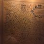 Vintage Copper Etching of 17th Century Map "The West Ridinge of Yorkeshire" Image 3