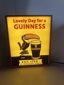 Guinness Retro Toucan Lightbox