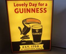 Guinness Retro Toucan Lightbox