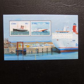 Ireland 2006.Miniature Stamp Sheet.100th Ann Rosslare-Fishguard Ferry Service.MNH.