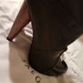 JAEGER Black Patent LEATHER Ankle Boots Image 2