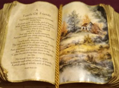 A Family of Friends, book made to Art