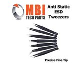 ESD Safe Anti-Static Stainless Steel Tweezers Electronic Repair Precision Tools Set