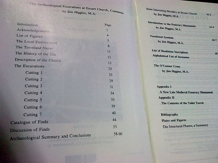Aspects of the archaeology and history of Dysart Church Cummeen Co. Roscommon
