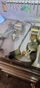 BMW e30 coupe seat belts and anchors