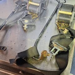 BMW e30 coupe seat belts and anchors