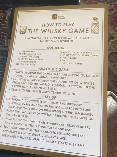 The Whisky Game