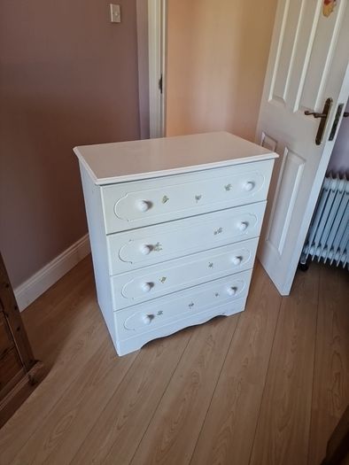 White Chest of Drawers