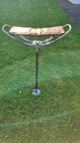 Vintage 1950s Featherwate Shooting Stick  Seat Cane