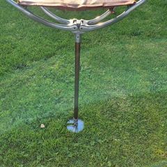 Vintage 1950s Featherwate Shooting Stick  Seat Cane