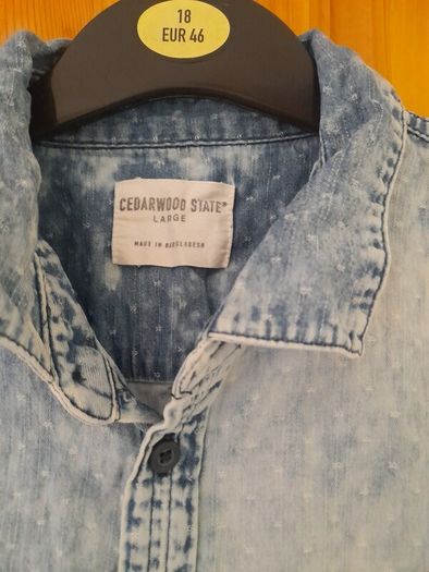 mans shirt size large