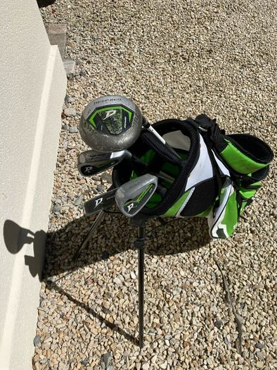 Wilson Deep red junior clubs