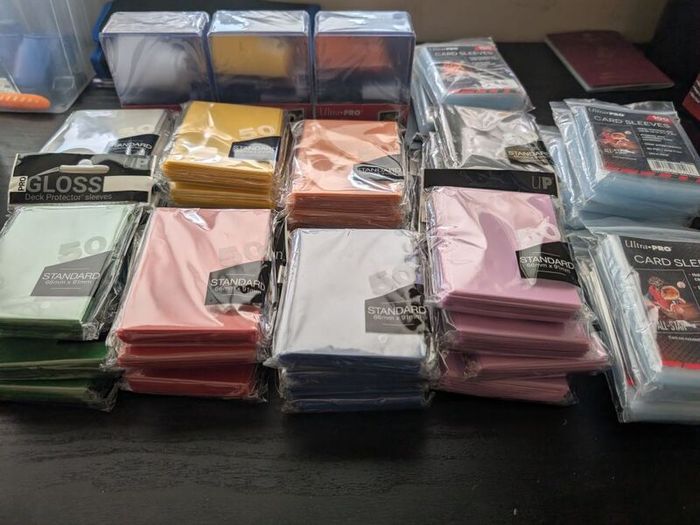 Ultra pro TCG sleeves and toploaders for Pokemon/Magic/YuGiOh