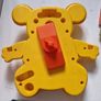 1982 Vintage Matchbox Yellow Bear Cot Toy Image 3