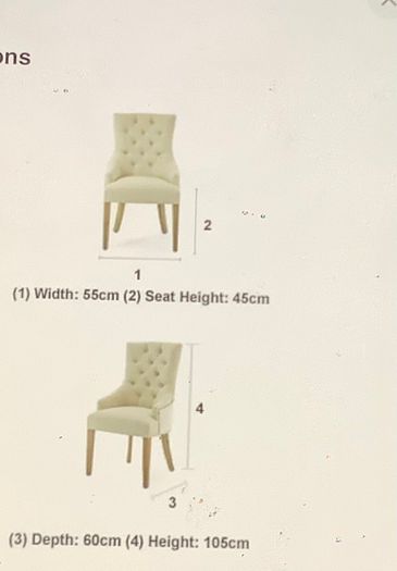 2 Ez Living Dining Room / Occasional Chairs