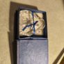 Holly Glass paperweight Our Lady of Lourdes 1990 in blue box. Image 7