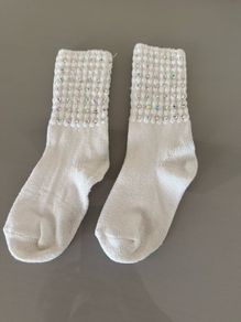 Girls Irish dancing socks with sparkles