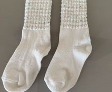 Girls Irish dancing socks with sparkles