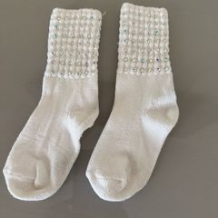 Girls Irish dancing socks with sparkles