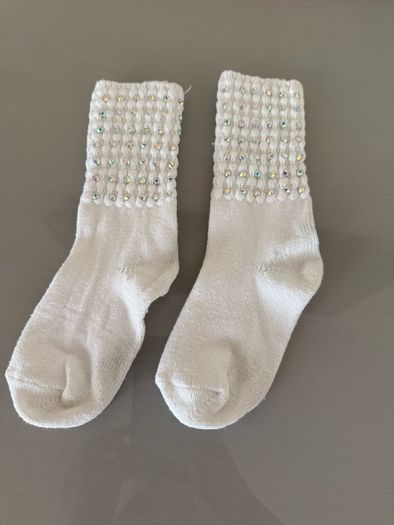 Girls Irish dancing socks with sparkles