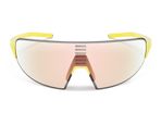 Rapha Pro Team Flyweight Cycling Glasses - Chartreuse/bronze