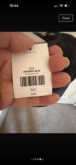 New with tags Topshop silently judging baseball cap