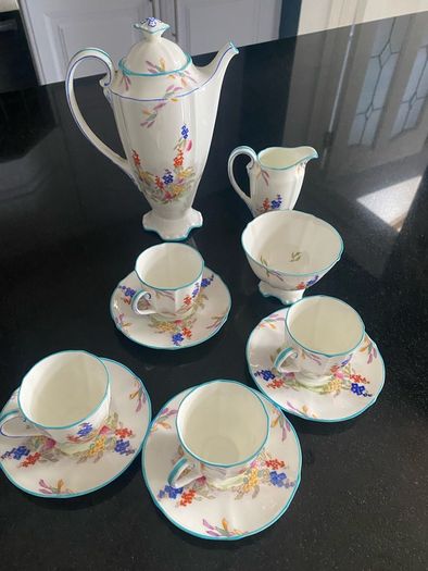Royal Doulton  coffee set 1938 Art Deco