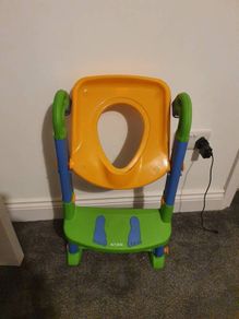 Toilet step potty training