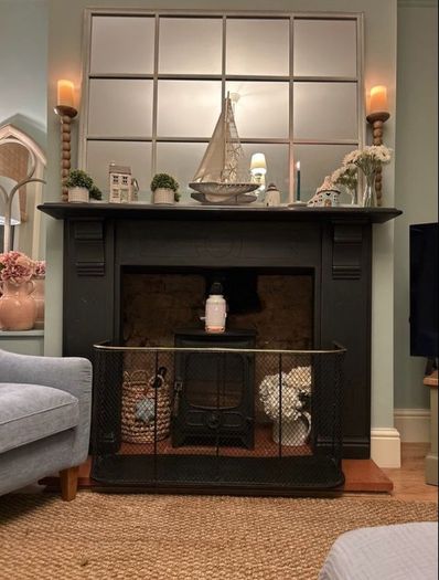 19th Century Antique Fire Fender