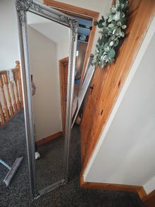 Mirror with stand