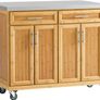 Kitchen Island with expandable work surface Image 2
