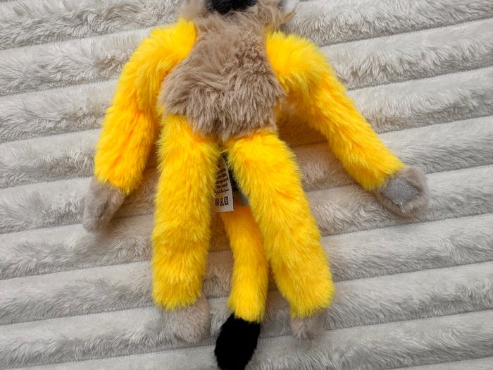 Nature Planet Re-pets Plush Monkey Hanging Yellow approx. 25 cm. Used Please see photos