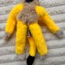 Nature Planet Re-pets Plush Monkey Hanging Yellow approx. 25 cm. Used Please see photos Image 4
