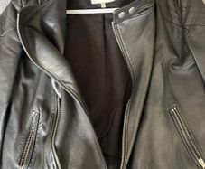 Archive John Richmond Seven Deadly Sins Leather Biker Jacket IT48 M