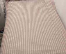 Single Bed + Mattress + Complete Bedding Set