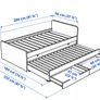 IKEA Single Bed with underbed and storage Image 2