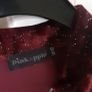 Burgundy Red velvet zip jacket age 9-11 yrs Image 5