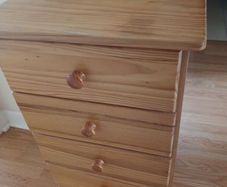 Chest drawers pine