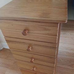 Chest drawers pine