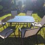 garden table and chairs Image 2